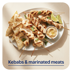 Kebabs & marinated meats