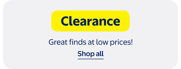 Clearance - Great finds at low prices!