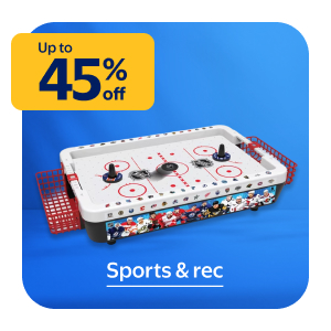Up to 45% off - Sports & rec
