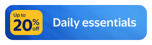 Daily essentials - Up to 20% off