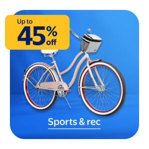 Up to 45% off - Sports & rec