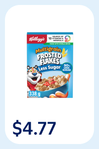 Frosted Flakes Less Sugar