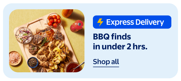 Express Delivery - BBQ finds in under 2 hrs.