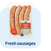 Fresh sausages