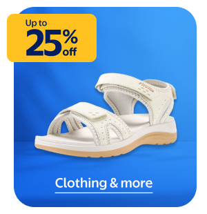 Clothing & more - Up to 25% off