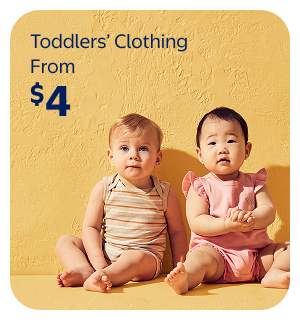 From $4 - Toddlers' Clothing