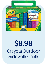 Crayola Outdoor Sidewalk chalk