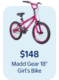 Madd Gear 18" Girl's Bike