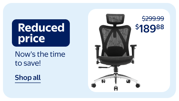 Reduced price - Now's the time to save!