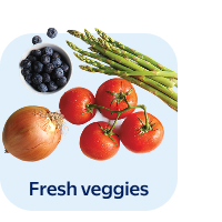 Fresh veggies
