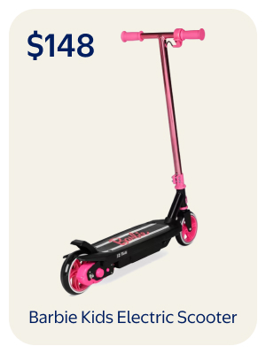 Barbie Kids Electric Scooter