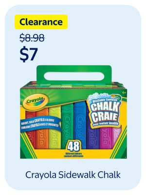 Crayola Sidewalk Chalk