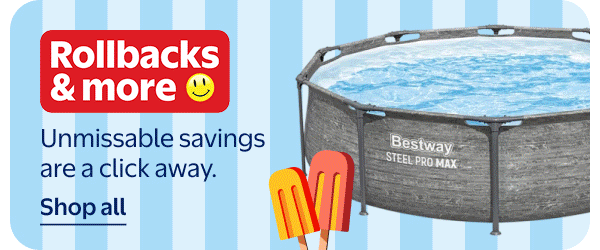 Rollbacks & more - Unmissable savings are a click away.