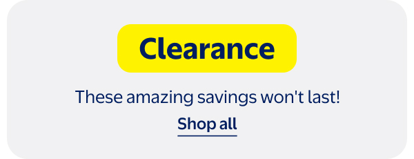 Clearance - These amazing savings won't last!