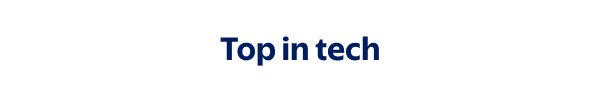Top in tech