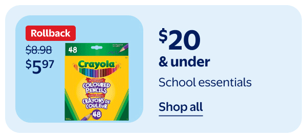 $20 & under - School essentials