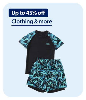 Up to 45% off - Clothing & more