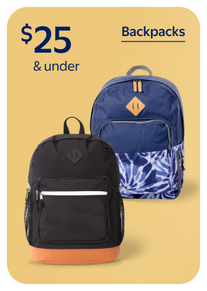 Backpacks - $25 & under