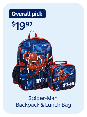Spider-Man Backpack & Lunch Bag