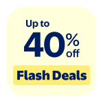 Up to 40% off - Flash Deals
