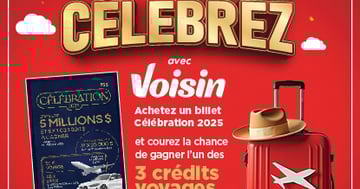 Concours Dépanneur Voisin - Gagnez l’un des 3 crédits voyages de 10 000$!