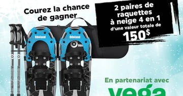 Concours Gagnez un ensemble-cadeau plein air pour 2 grâce à Vega!
