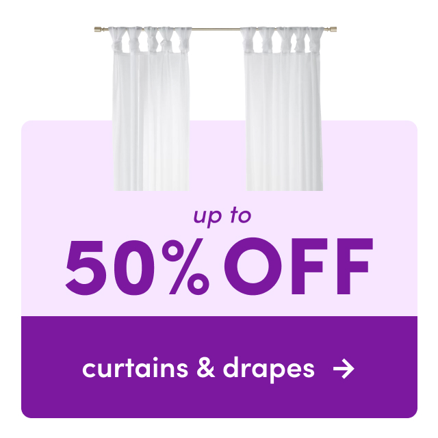 deals on curtains & drapes