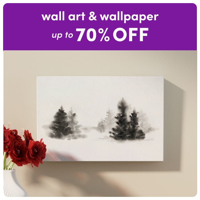 deals on wall art & wallpaper