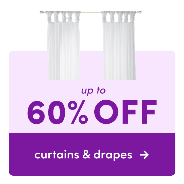 deals on curtains & drapes