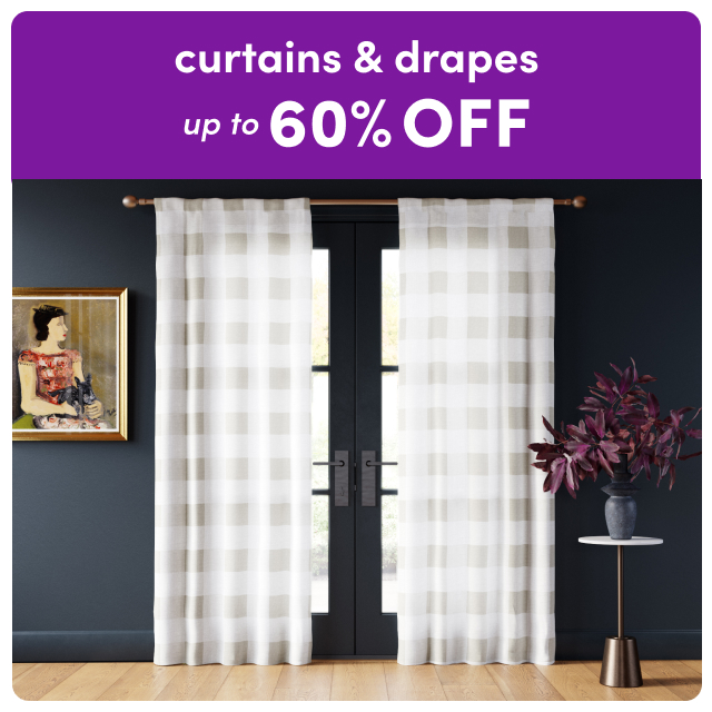 deals on curtains & drapes