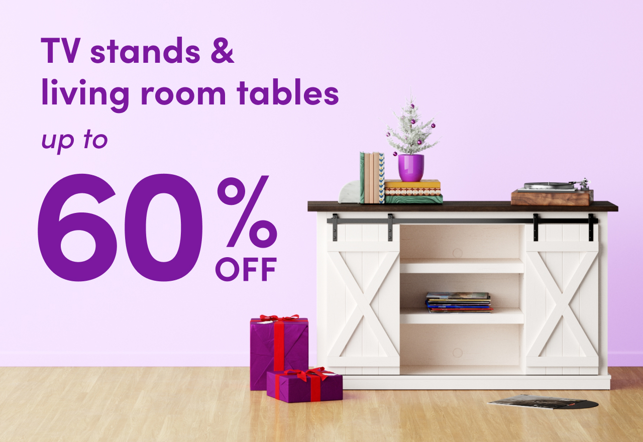 deals on tv stands & living room tables