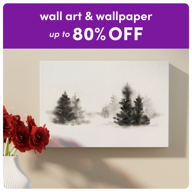 deals on wall art & wallpaper