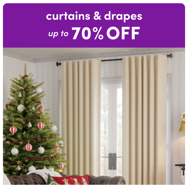 deals on curtains & drapes