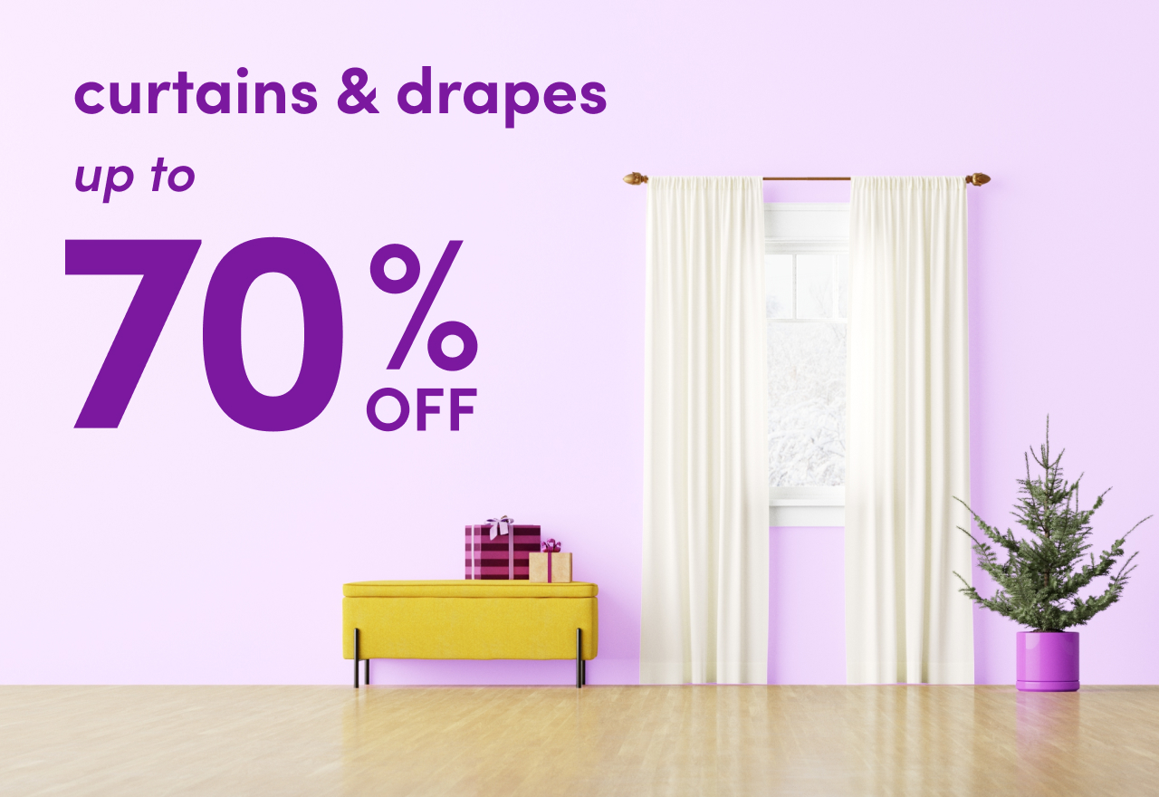 deals on curtains & drapes