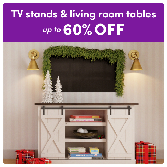 deals on tv stands & living room tables