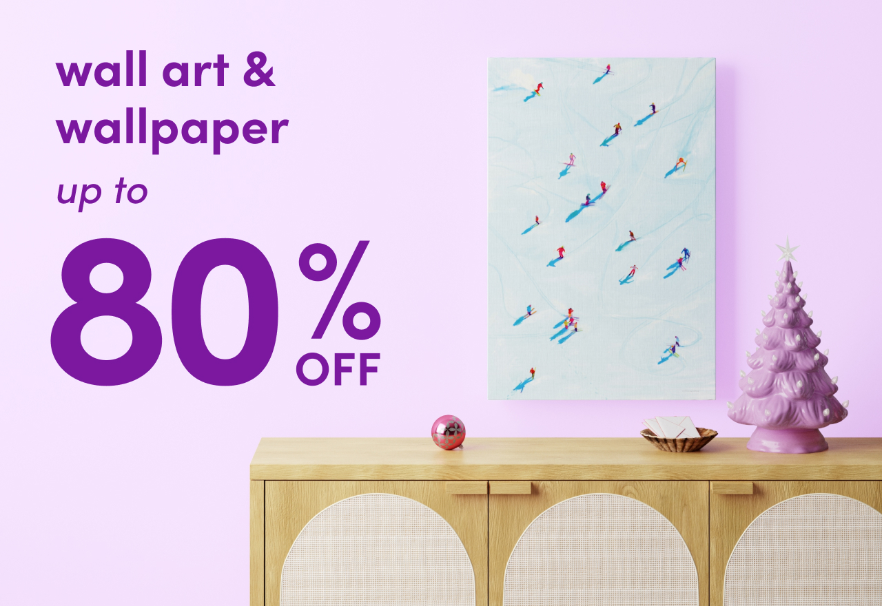 deals on wall art & wallpaper