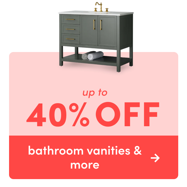 bathroom vanities & more on clearout.