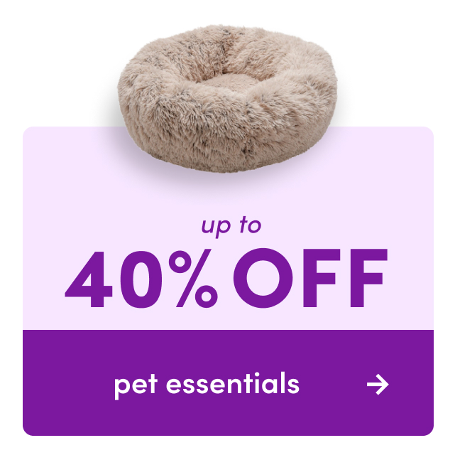 pet essentials clearance.