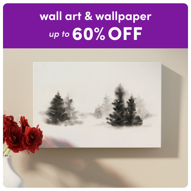 wall art & wallpaper clearance.