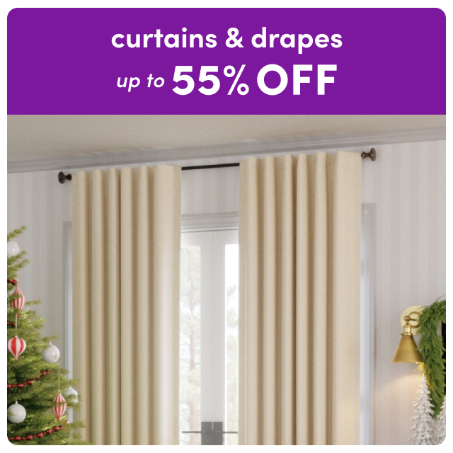 curtain & drape sale.