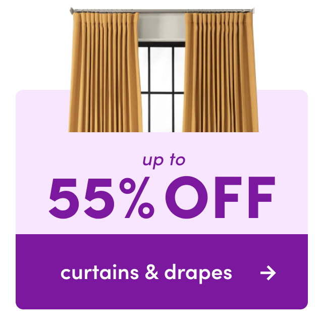 curtain & drape sale.