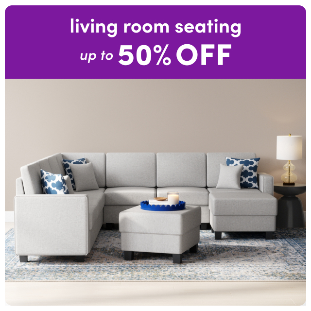 living room seating clearance.