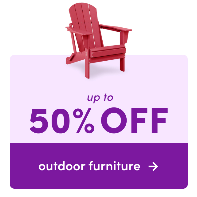 outdoor furniture clearance.