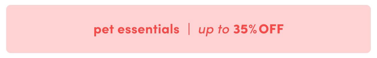 pet essentials clearout.