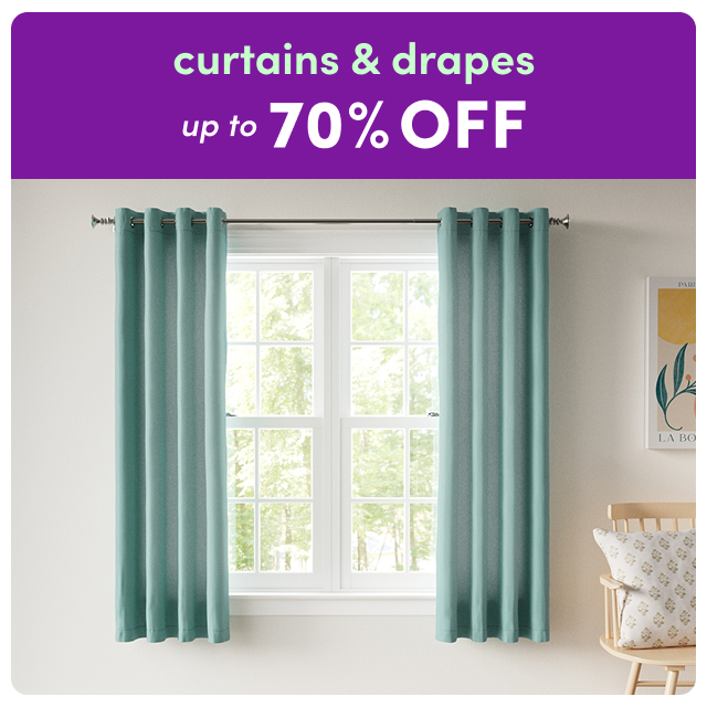 deals on curtains & drapes