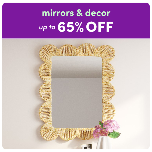 deals on mirrors & decor