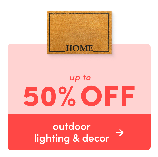 outdoor lighting & decor clearout.