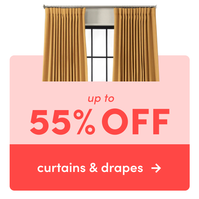 curtain & drape clearout.