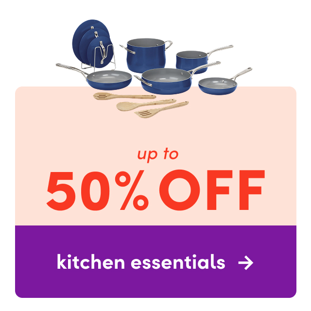 kitchen essentials clearout