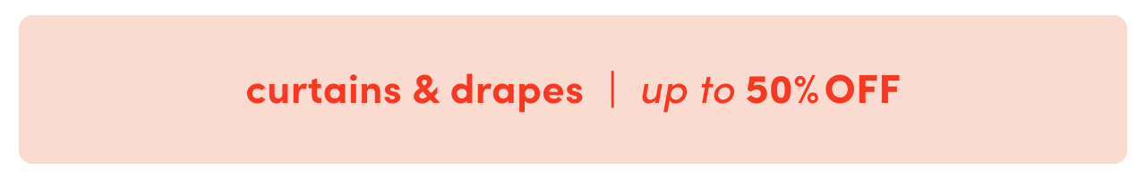 curtain & drape sale